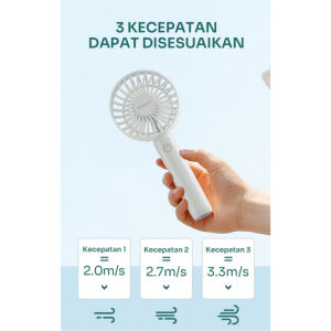 ROBOT RT-BF19 Kipas Portable Mini Handy Mini Fan Gagang Genggam Portable Rechargeable Garansi Resmi
