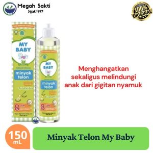 MY BABY Minyak Telon plus 8 jam 150 mL ( New Size ) Tahan Lebih Lama