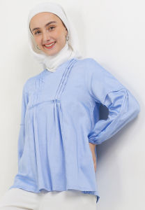 MFMW Kasamse Atasan Blouse Biru