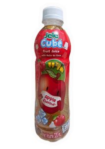 Jele Cube Apple Juice with Nata 320mL