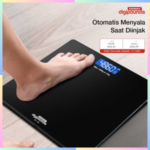 FAST DELIVERY Digipounds Timbangan Badan Digital Anak Dewasa Scale Battery Akurat 180kg