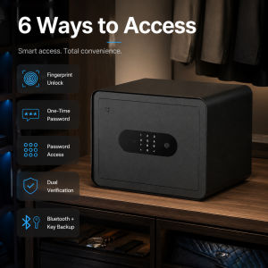 Xiaomi Mijia Smart Safe Box For Home | Fingerprint Password & Key Lock | Mi Home App
