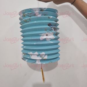 Lampion Imlek Corak Dewi dan Bunga Lampion Kue Bulan Lampion Mooncake festival Lampion Kerta tarik