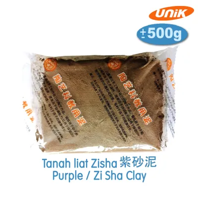 [UNIK] 500g High Quality Pottery Porcelain Clay Ceramic for Carving Wheel Throwing / Tanah Liat Seramik untuk Seni RBT 美术陶泥捏雕拉坯艺术