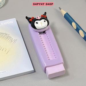 【BUY 1 TAKE 1】 Cute Sanrio Hello Kitty Push-Pull Eraser Scalable Cartoon Eraser Sanrio Kuromi Cinnamoroll Eraser Student Reward Stationery Gift