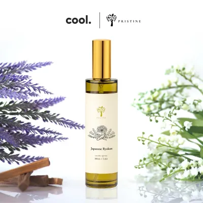 Pristine Room Spray | Japanese Ryokan | Hotel Scent | Essential Oil | 100ml | Fragrance Home Aroma Gift to Fight Odors