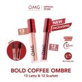 OMBRE OMG LIP CREAM COFFE EDITION NO 13 & NO 12. 