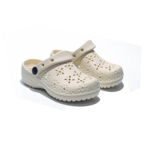 Easyfit Cute Kids Clogs  Fun Flower Cut-Outs Non-slip Sandals  Lightweight EVA Slippers 24-35