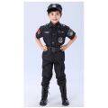 6pcs Set Police Costume for Kids Boy Police Cosplay for Kids Uniform Short Sleeve army costume for kids. 