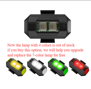 CT【Available】【Fast delivery】Charging strobe light Toy for Toy motorcycle locomotive modified One light to switch 7 colors aircraft light night flight light Flash LED Position Wireless warning light Toy accessories