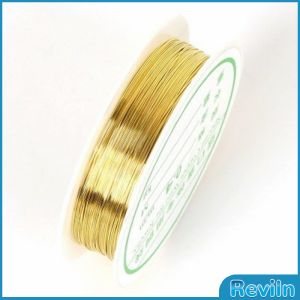Reviln ลวดทำเครื่องประดับ  DIY  ร้อยลูกปัด ขนาด 1 ม้วน มี  0.2-1.0 มม.  Special Copper Wire