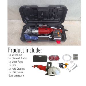 Ladderman LDM-1800-WC 1800 Wall Chaser Electric Slot Groove for Granite Cutting Mesin Belah Dinding