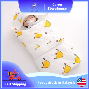 Baby Swaddle Wrap Cotton Flannel & Wrappers/Bayi Blanket Kain Bedung Kain Selimut Bengkung Bayi/in Malaysia