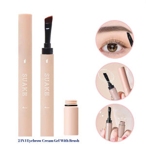 2-in-1 Double-ended Eyebrow Tint Smooth Natural & Long-lasting Waterproof Eyebrow Pencil