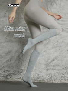 Tất (Vớ) Tập Yoga Pilates Cao Cổ 5 Ngón Chống Trượt Lady In Motion - Vớ Xỏ Ngón Cổ Cao Thoáng Khí Bó Bắp Chân
