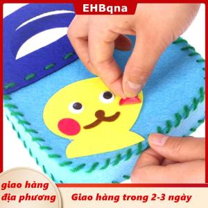 [COD] EHBqna 3PF Ship within 24 hours 8Pcs Trẻ Em May Kit DIY Cảm Thấy Bộ Dụng Cụ May Mầm Non Giáo Dục Đồ Chơi Thủ Công Cảm Thấy Với An Toàn Kim Cho Bé Trai Cô Gái Người Mới Bắt Đầu