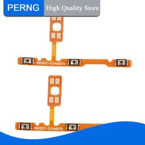 [PERNG] Tehe ปุ่มปรับระดับเสียงปิดเสียงสวิตช์ควบคุมเสียง1ชิ้นสายเฟล็กซ์สำหรับ A15 OPPO เปลี่ยนอุปกรณ์เสริม