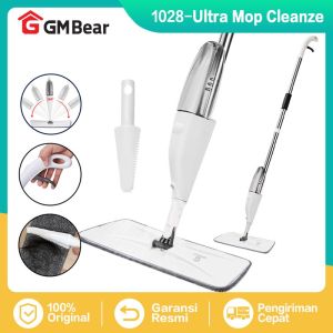 GM Bear Pel Spray Mop Putih Praktis 1028-Ultra Mop Cleanze White