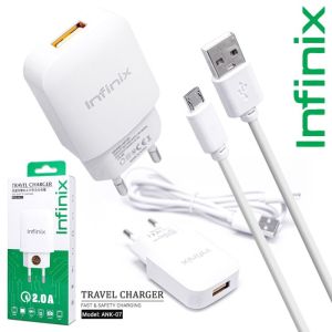 [ HARGA MURAH ] CASAN / CHARGER HP INIFINIX. SMART 4 5  6HOT 7  HOT 9  9 PLAY HOT 10  10s 10 PLAY HOT 11 HOT 11 PLAYHOT 1212i12 PLAY  MICRO USB. COCOK UNTUK SEMUA JENIS TIPE. CASAN / CHARGER INIFINIX 2.0A.