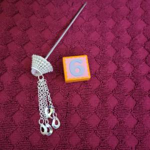 ปิ่นลายไทยประยุกต์ ปิ่นตุ้งติ้ง ปิ่นประดับชุดไทย สินค้าพร้อมส่งจากประเทศไทย