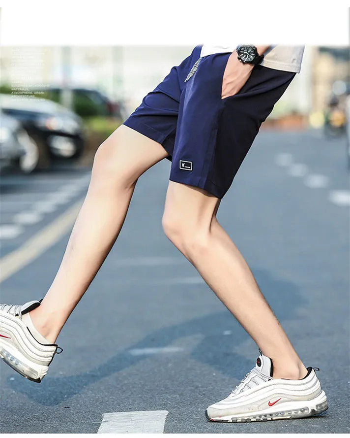 Fashion Short Pants Men Shorts Casual Beach Shorts Sports Shorts Cropped  Shorts Drawstring Shorts Men's Clothing seluar pendek lelaki