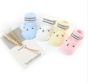 ถุงเท้าเด็กแรกเกิดลายน่ารัก ถุงเท้ากันลื่น