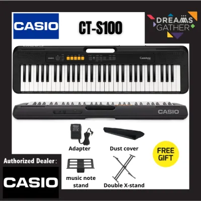 Casio CT-S100 61 Key Casiotone Electric Keyboard Full Package Music Piano (CTS100 CT S100 CTS 100)