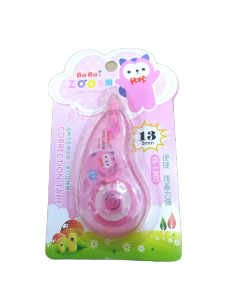 Sanrio Correction Tape 36m x 5mm PET Transparent Film 1.5 x 6 x 11cm Set Office/School Correction Tape Cute Sanrio Character Design