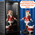 Rak Display Mainan Gantung Tampilan Organizer Transparan Action Figure Showcase Organizer Rak. 