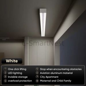 Telescopic clothes drying rack electric foldable clothes rack telescopic hanging rack clothes hanger