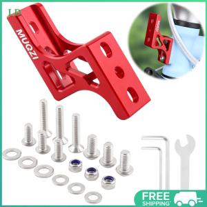 COD [จัดส่งฟรี] ผู้ให้บริการด้านหน้า Mount Adapter Raiser Folding Bike Front Bag Carrier Mount Raise Holder สำหรับอุปกรณ์เสริม Brompton Dahon