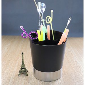 Kệ Đựng Ống Hút Hình Tròn - Chữ Nhật Đa Năng