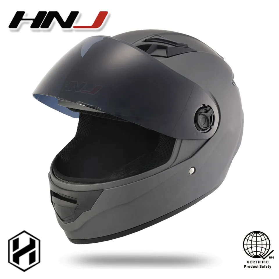 Hnj helmet hot sale black