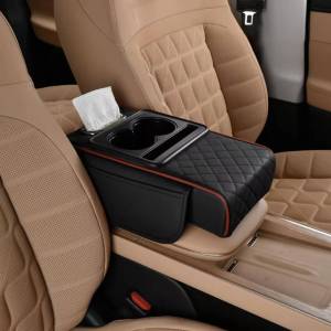 Car Armrest StorageSummer SaleMallBox I Multi-Function Organizer for Car Console |Extra Storage + Cup Holders + Phone Slot IUniversal Fit Easy Install!