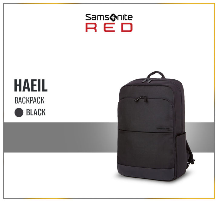 Samsonite Red Label Haeil Backpack Black Lazada Indonesia