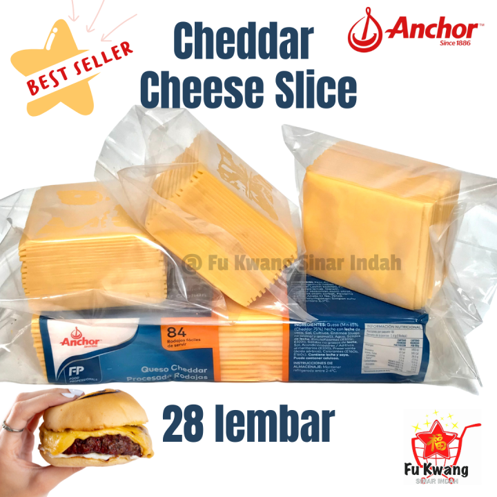 Anchor Red Cheddar Cheese Slice Slice Lazada Indonesia