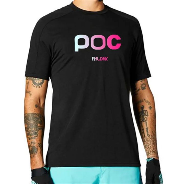RAUDAX POC Men Downhill T-shirt Summer Short Sleeve Mountain - Main Image