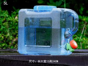 Water Barrel Water Bottles Portable Bucket Portable Water Tank Container with Faucet for Camping 户外水桶储水箱