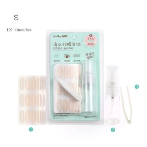 Malian 120Pcs eye lid tape invisible eyelid tape invisible clear eyelid sticker tape invisible eye lifting sticker eye lifting tape eyelid natural eyelids invisible eyelid lift eyelid tape invisible waterproof eye tape lift double eyelid tape invisible