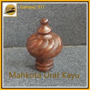 ENDCUP Mahkota dan Princess Tutup Ujung Batang Gorden 1pcs