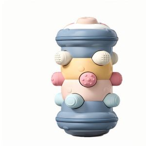 EAURA Đồ chơi thời gian bụng Đồ chơi con lăn bò cho bé Tương tác cảm giác Học Màu Đồ chơi vận động sâu bướm Hoạt động nắm bóng xoay Hoạt hình Đồ chơi cảm giác trò chơi lục lạc cho bé Phát triển sớm