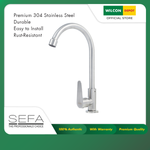 SEFA Bar Sink Faucet Cold Line Stainless Steel OT-34134 Nathan