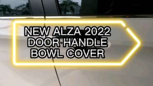 Vemart Perodua alza 2022 new facelift car door handle bowl cover accessories