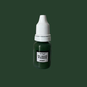Pigmen Resin Oil Based Warna Hijau ARMY 15gr Basis Minyak  Pigment Pewarna Resin Recine Oil Base Slime Lukis Solid SOFT Resine Akrilik Cat Pekat