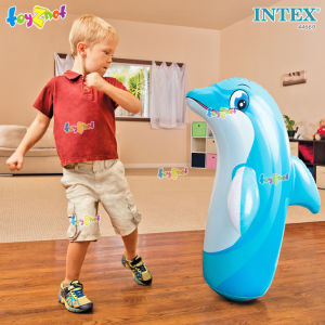 Intex ตุ๊กตาล้มลุก เป่าลม 3-D ปลาโลมา รุ่น 44669