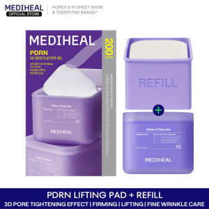 MEDIHEAL NEW Daily Toner Pad 2.0 [ Madecassoside | Collagen | Teatree | Vitamin C | Phyto-enzyme | Hyaluronate | PDRN] Pad + Refill 200 Pcs