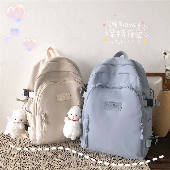 🌼 Balo basic đi học First xiu 4 màu nhẹ nhàng 🍀🔖 HÀNG CÓ SẴN 🎀💜 | Lazada.vn