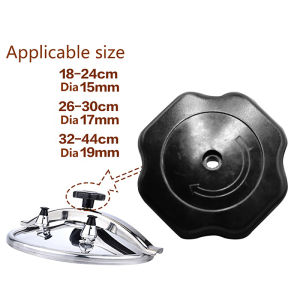 [Sirola] 15 17 19mm Pressure Cooker Handle Button Explosion-proof Spiral Cover Durable Cooker Lids Knob Replacement Kitchen Accessories