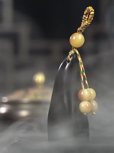 Black OX Horn Custom Square Seals Calligraphy Painting Keychain Chinese Name Stamps Private Signature Chop Elder Teacher Gifts