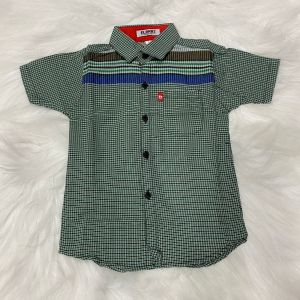Kemeja Anak Laki-Laki Katun Murah Meriah untuk Usia 1-5 Tahun